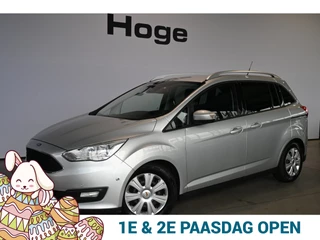 Ford Grand C-Max 1.0 Trend 7 Persoons Clima Navigatie LED Trekhaak Rijklaarprijs Inruil Mogelijk!