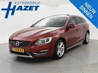 Volvo V60 2.4 D6 AWD 285 PK PLUG-IN SUMMUM *FLAMENCO RED* + ADAPTIVE CRUISE | SCHUIFDAK | TREKHAAK | PREMIUM SOUND
