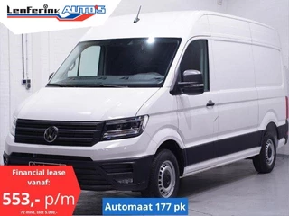 Hoofdafbeelding Volkswagen Crafter Volkswagen Crafter 35 2.0 TDI 177 pk L3H3 Aut. va 553,- p/mnd Navi Camera, Lane Assist, LED Koplampen, PDC V+A, 3-Zits, Nieuw