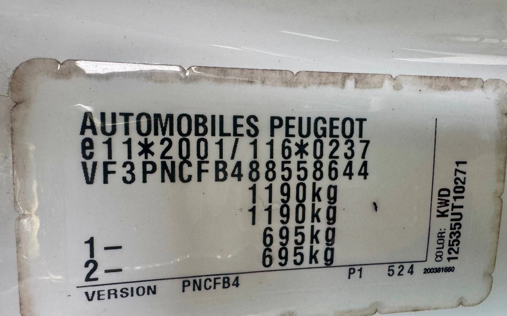 Hoofdafbeelding Peugeot 107