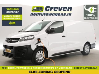 Opel Vivaro-e 75 kWh L3H1 | EMISSIEVRIJE ZONE | Elektrisch Airco Camera Carplay Cruise PDC 3 Persoons