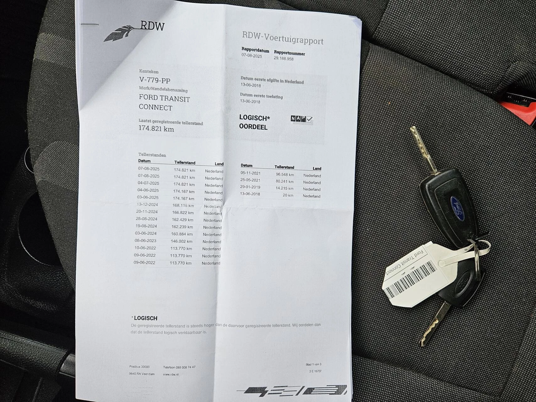 Hoofdafbeelding Ford Transit Connect