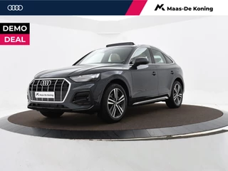 Audi Q5 Sportback Advanced edition 50 TFSI e 220 kW/299 PK · Luchtvering · Glazen panoramadak · Ass. pakket City + Tour · Lederen bekleding