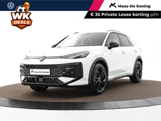 Volkswagen T-Roc R-Line First Edition 1.5 eTSI 150 PK 7 versn. DSG · Electrische achterklep · Achteruitrijcamera · Draadloze telefoonlader · Voorraad OUTLET · Prijs is inclusief inruilpremie ·