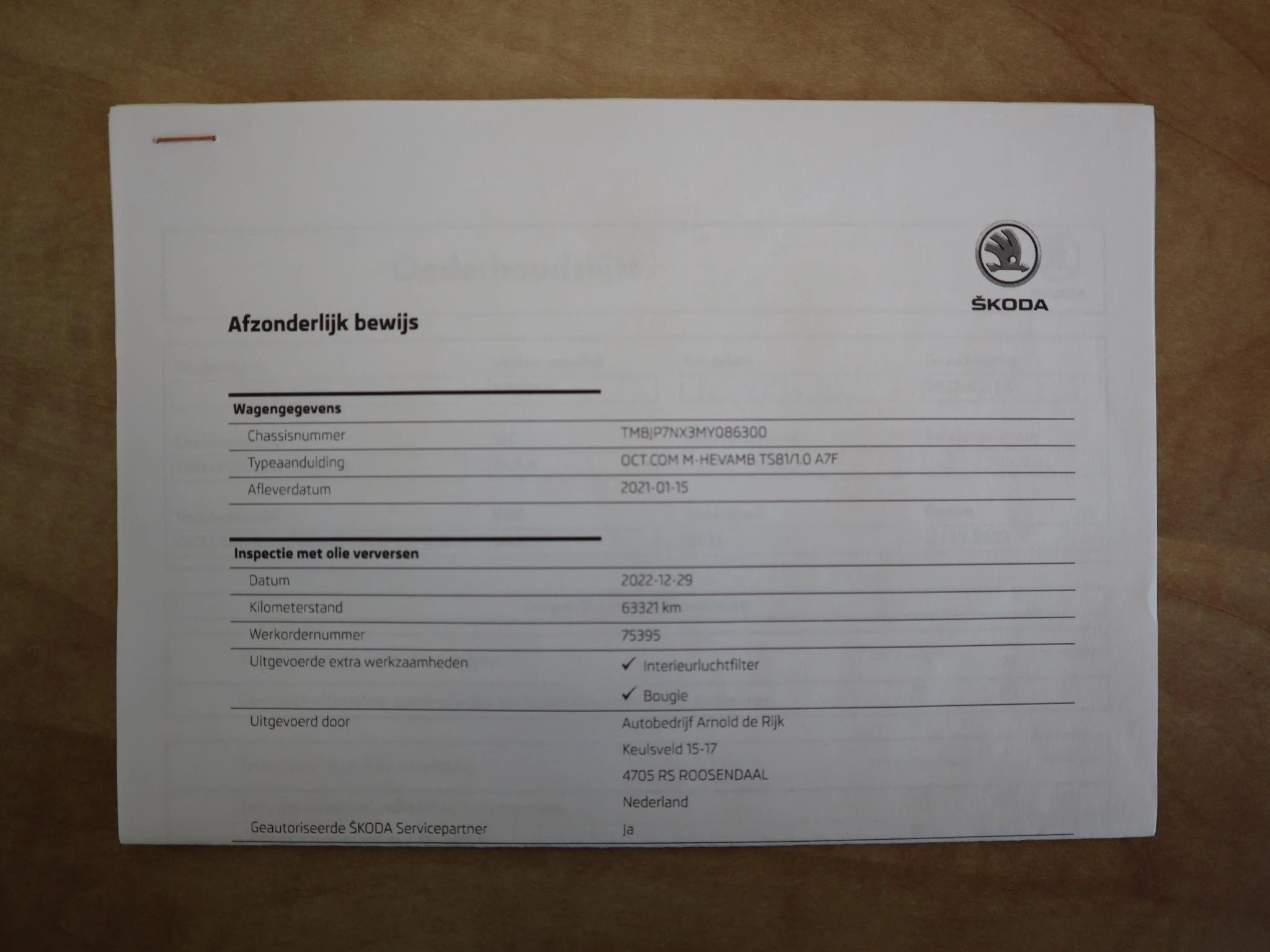 Hoofdafbeelding Škoda Octavia