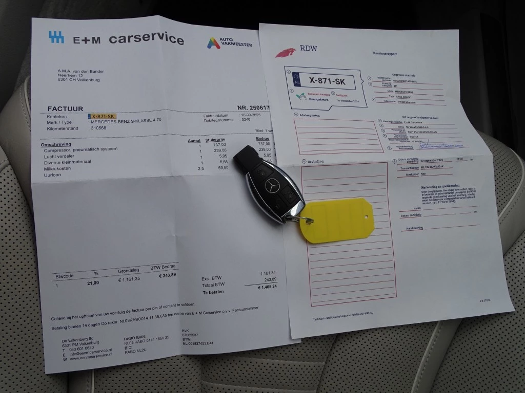 Hoofdafbeelding Mercedes-Benz S-Klasse