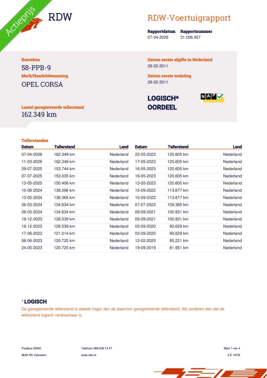 Hoofdafbeelding Opel Corsa