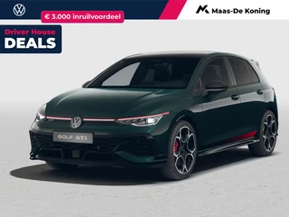 Volkswagen Golf GTI Clubsport Edition 50 2.0 325 PK 7 versn. DSG · Assistance Pakket Plus · Leder Pakket 'Vienna' · Multimedia Pakket Plus · Panoramaschuif-kanteldak · Stuurwiel, verwarmd, multifunctioneel en met ArtVelours bekleed ·