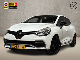 Renault Clio 1.6 R.S. 200Pk Automaat (NAVIGATIE, LEDER, CLIMATE, STOELVERWARMING, SPORTSTOELEN, GETINT GLAS, LM VELGEN, GETINT GLAS, CRUISE, NIEUWSTAAT)