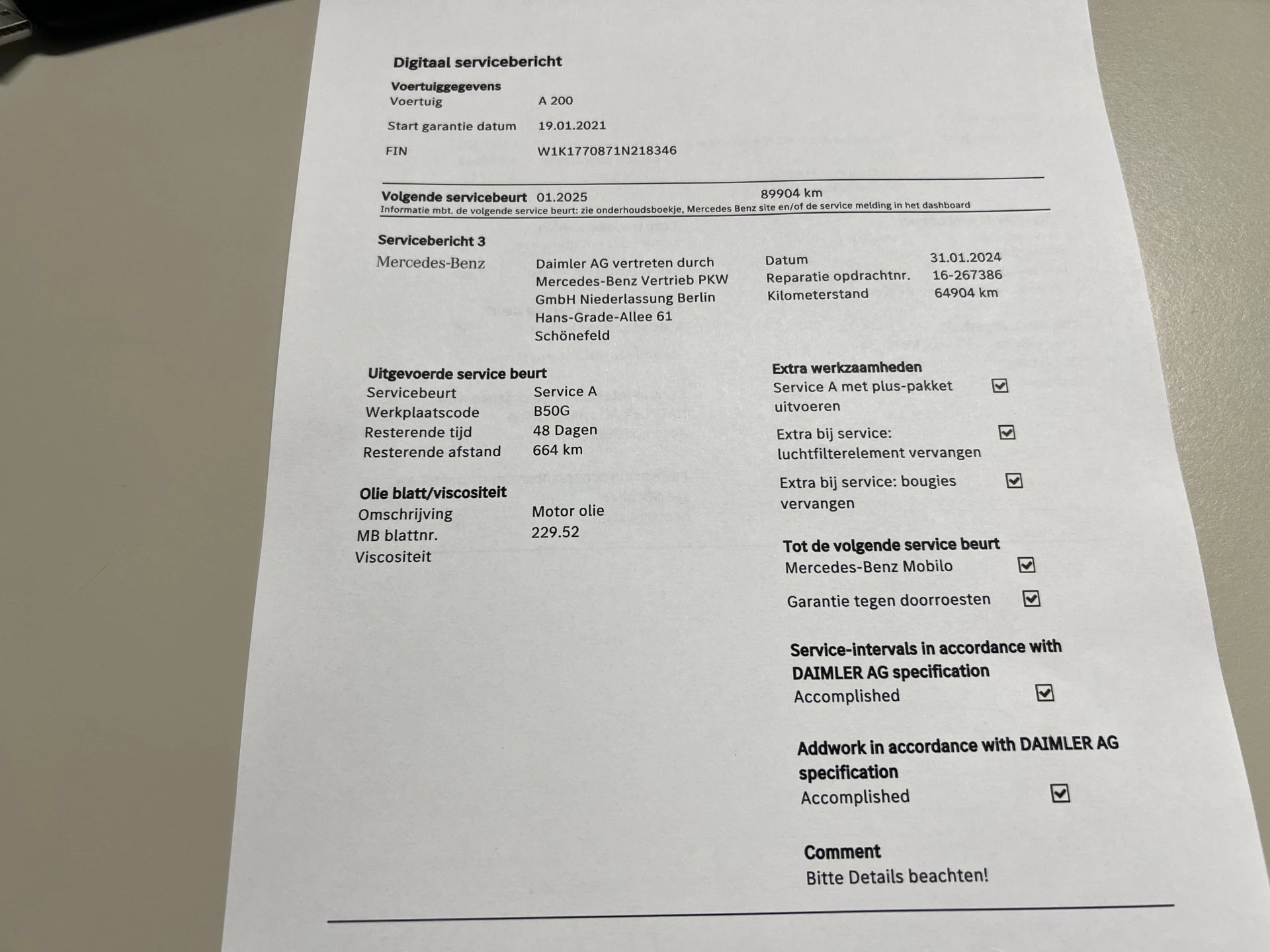 Hoofdafbeelding Mercedes-Benz A-Klasse