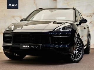 Porsche Cayenne 3.0 E-Hybrid Platinum Edition, NL-auto, SportDesign, softclose, 4W-best, HUD, surround view, Bose, pano, keyless, ACC, tr.haak