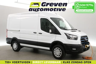 Ford E-Transit 350 L2H2 68 kWh | Snelladen | SOH 97% | Clima | Camera | Cruise | Carplay | Navi | Parkeersens.