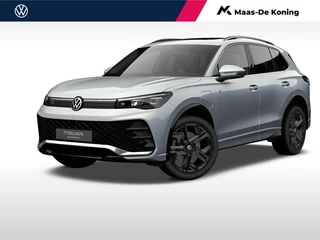 Hoofdafbeelding Volkswagen Tiguan Volkswagen Tiguan R-Line-Edition 1.5 eHybrid 272 pk 6 versn. DSG · Velgen 'york', 20 inch lichtmetaal in zwart · Interieur Pakket: Interieur style pakket · Trekhaak incl. aanhangermanoeuvreerhulp (trailer assist) · Black style pakket ·