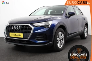 Hoofdafbeelding Audi Q3 Audi Q3 35 TFSI 162pk MHEV S-tronic Prestige | Navigatie | Apple Carplay/Android Auto | Parkeersensor achter | Adaptive Cruise Control | Stoelverwarming | Ledverlichting | Virtual Cockpit | Climate Control