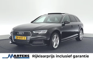 Hoofdafbeelding Audi A4 Audi A4 Avant 2.0 TFSI 190pk MHEV 2x S-Line Panoramadak Camera Virtual cockpit Keyless Navigatie Clima