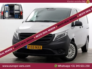 Mercedes-Benz Vito 114 CDI 136pk Compact 9G Automaat 2x Schuifdeur/LED/Camera/Inrichting 09-2022