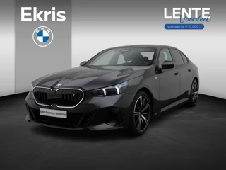 BMW i5 eDrive40 M Sportpakket Pro | Travel Pack | Stuurwielrand Verwarmd | Trekhaak | Driving Assistant Plus | Harman Kardon | 20'' | Lentevoordeel