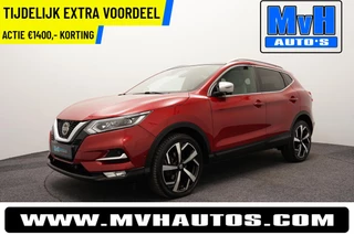 Nissan Qashqai 1.2 Tekna +|LUXE!|PANO|CAMERA|LED|LEER|TREKH