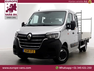 Hoofdafbeelding Renault Master Renault Master T35 2.3 dCi 165pk L4 D.C. Open Laadbak Trekhaak 3500kg 08-2020