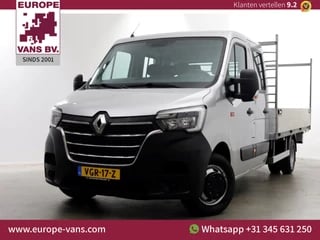 Renault Master T35 2.3 dCi 165pk L4 D.C. Open Laadbak Trekhaak 3500kg 08-2020