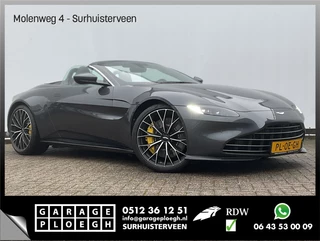 Hoofdafbeelding Aston Martin V8 Vantage Aston Martin V8 Vantage Roadster 4.0 360° Leer Sportzetels 21 Inch Xenon-Grey 10.487KM!