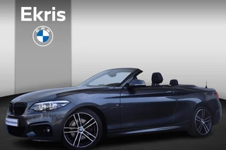 BMW 2-serie Cabrio 220i High Executive Edition M Sportpakket/ Lederen bekleding/ Navigatiesysteem/ Elektrisch bedienbare dak/ Softtop
