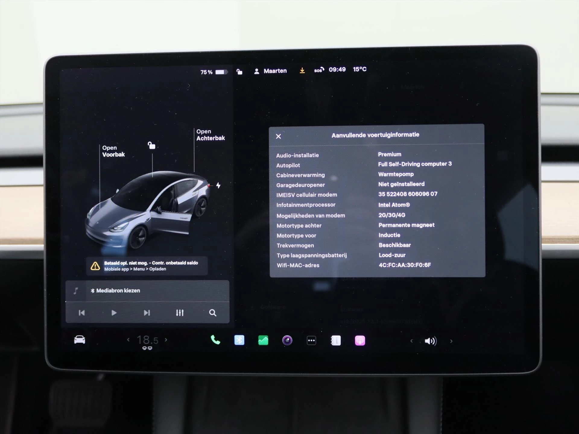 Hoofdafbeelding Tesla Model 3