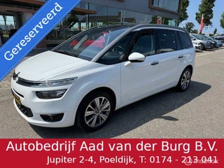 C4 Grand Picasso 1.6 Turbo165 pk 7 personen Business Navigatie , Camera , Trekhaak 1.500 trekgewicht  , Panorama dak , Climate & Cruise controle , Verwarmde voorstoelen , Keyless ,  Priveglas , Onderhouden door Citroen dealerr