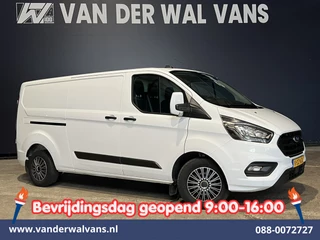 Ford Transit Custom 2.0 TDCI 131pk L2H1 Euro6 Airco | Apple Carplay | Android Auto | LED | Cruisecontrol Verwarmde voorruit, Stoelverwarming, Parkeersensoren Bijrijdersbank, 2800kg trekvermogen