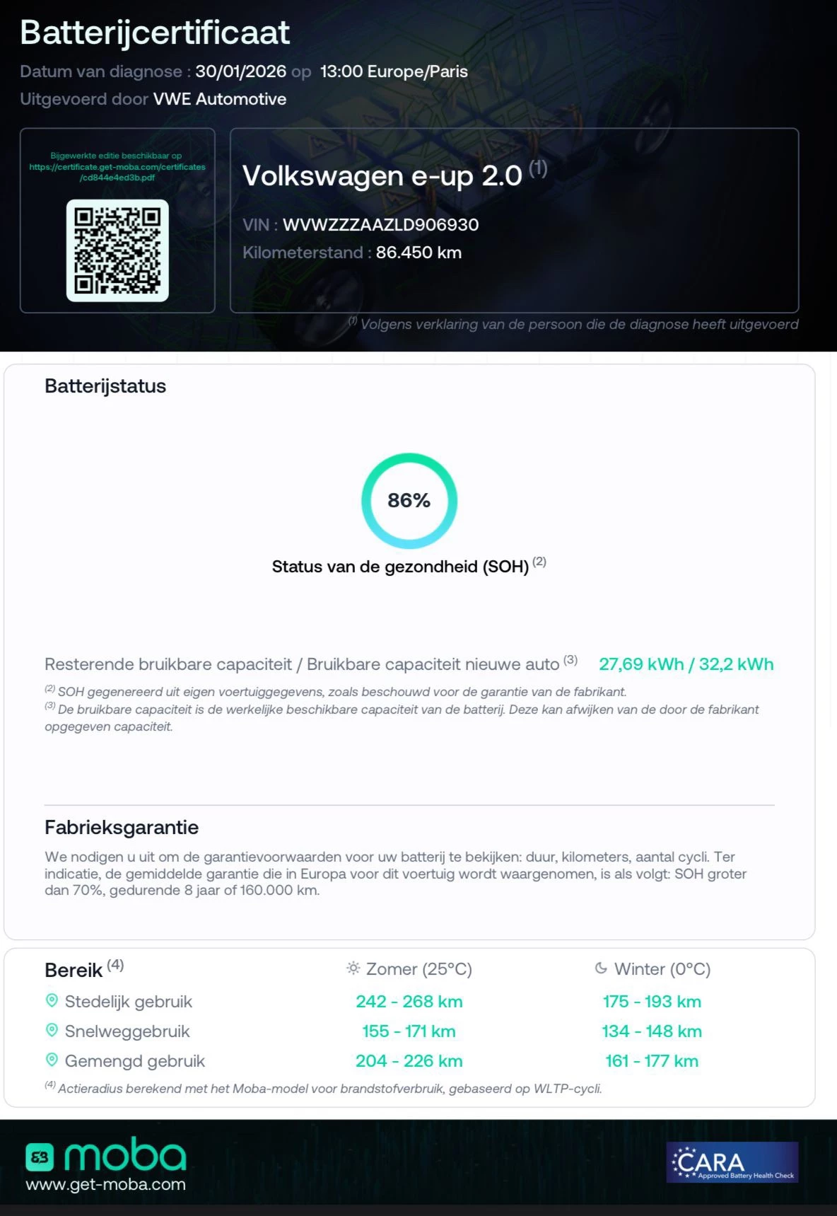 Hoofdafbeelding Volkswagen e-up!