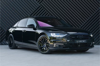 Audi A8 60 TFSI e quattro S-Line S-stoelen Pano B&O 360 Head Up Keyless Softclose Matrix Massage ACC