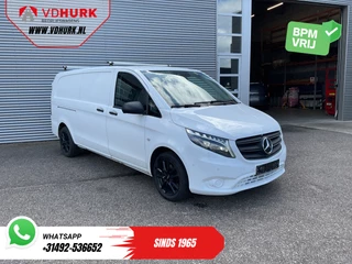 Mercedes-Benz Vito 119 CDI Aut. L3 LED/ Carplay/ Stoelverw./ Standkachel/ Navi/ Cruise/ Camera/ Airco/ 17”LMV/ PDC/ Dakdragers/ Trekhaak