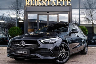 Hoofdafbeelding Mercedes-Benz C-Klasse Mercedes C-klasse Estate C300 e AMG|PANO|MASSAGE|BURMESTER
