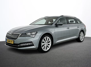 Skoda Superb Combi 1.4 TSI iV Business Edition Plus PHEV Airco ECC Navi Carplay Adaptive Cruise 18" LM Velgen Leder/Alcantara Virtual Cockpit El Achterklep Full LED Stoelverwarming