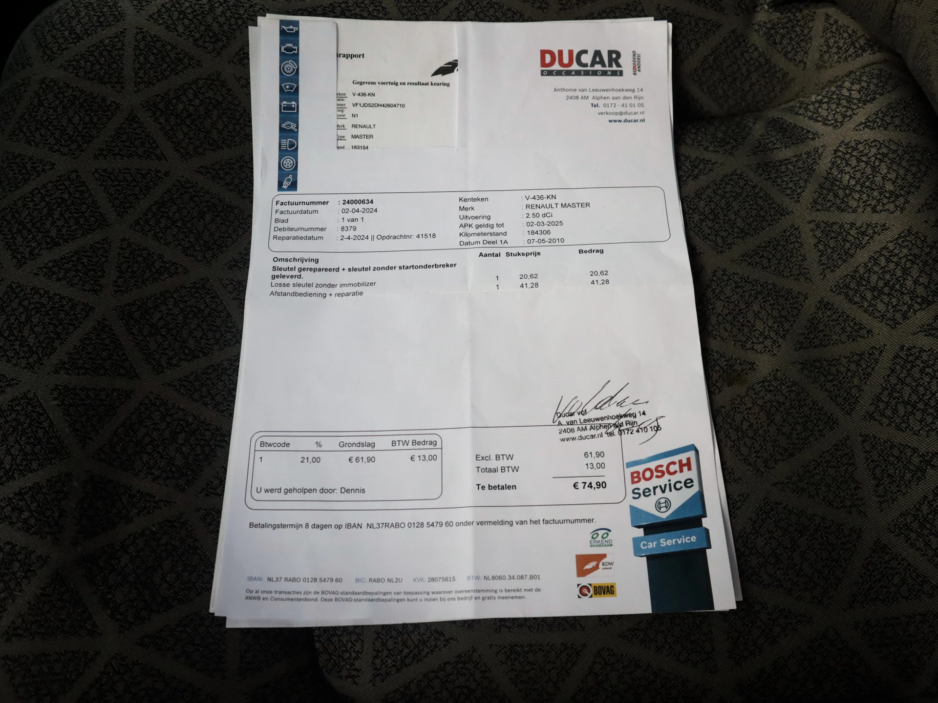 Hoofdafbeelding Renault Master