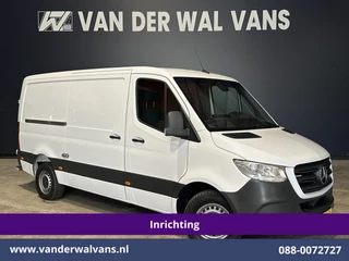 Mercedes-Benz Sprinter 316 CDI 163pk Achterwielaandrijving L2H1 inrichting Euro6 Airco | 2800kg Trekhaak | Camera | Cruisecontrol | Apple Carplay Android Auto, Parkeersensoren,