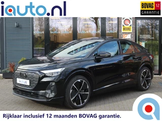 Hoofdafbeelding Audi Q4 Sportback e-tron Audi Q4 Sportback e-tron 50 quattro Advanced edition 77 kWh Optiek Zwart Pano/Keyless/Navi+/Elek. stoelen+mem/CarPlay/ACC/21"/Trekhaak wegkl.