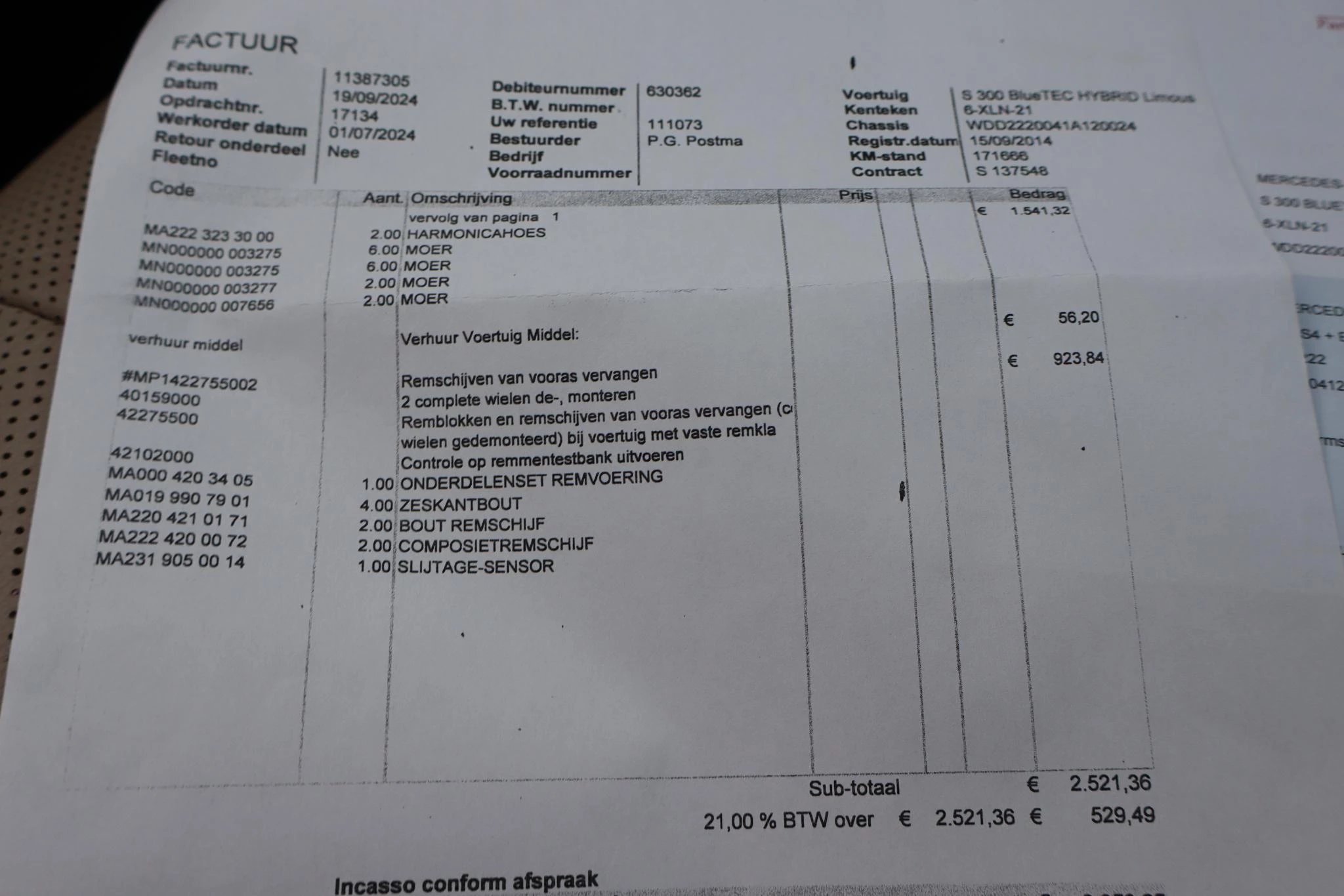 Hoofdafbeelding Mercedes-Benz S-Klasse