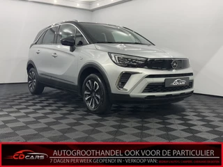 Hoofdafbeelding Opel Crossland Opel Crossland 1.2 Turbo Elegance Half leder, Clima, Apple carplay, Winterpakket, Cruise control adaptief, 2 jaar garantie
