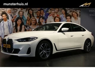 BMW 4 Serie Gran Coupé 420i High Executive 18"LMV, M-Pakket, Camera, Leder, Verwarmde voorstoelen, afneembare trekhaak