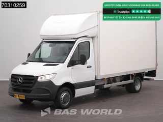 Mercedes Sprinter 514 CDI Automaat Laadklep Zijdeur Dubbellucht Bakwagen Airco Cruise Euro6 Meubelbak Koffer Airco Cruise control