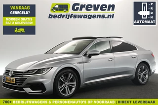 Volkswagen Arteon 1.5 TSI R-line 150PK Automaat Pano Sfeerverl. ACC Clima Carplay PDC Navi LED 18"LMV