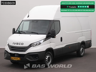 Iveco Daily 35S18 3.0L Automaat L2H3 Extra High 3,5t Trekhaak 180PK LED ACC Navi Airco Camera Parkeersensoren Stoelverwarming Euro6 L2 Airco Trekhaak