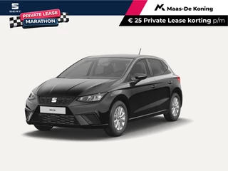 SEAT Ibiza Style 1.0 EcoTSI 70 kW / 95 PK Hatchback 5 deurs 5 versn. handbak | midnight black