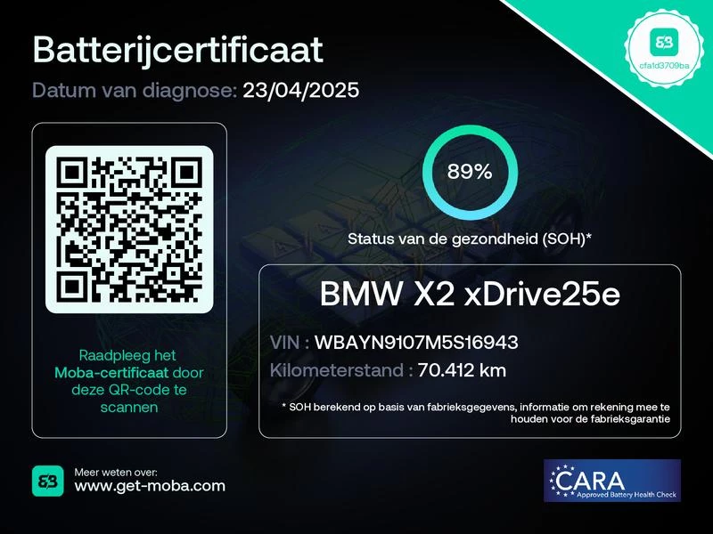 Hoofdafbeelding BMW X2