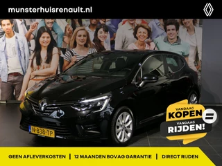 Renault Clio 1.6 E-Tech Hybrid 140 Intens - Dealer onderhouden - Rondomzicht camera - Sensor v+a - Navi