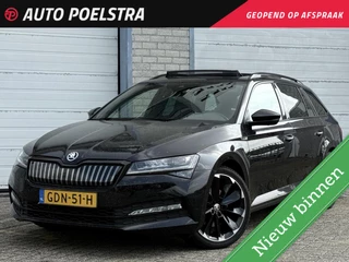 Skoda Superb Combi 1.4 TSI 218 PK iV Sportline Business Panoramadak Trekhaak Matrix LED Rondomzicht Camera ACC Virtual Cockpit incl. BTW