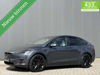 Tesla Model X Long Range plus 6 pers - Wit int - SOH 88,3%