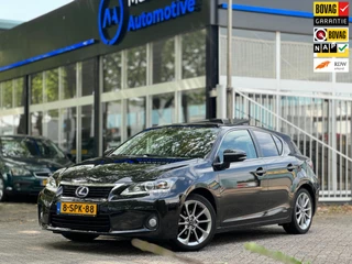 Hoofdafbeelding Lexus CT Lexus CT 200h Keyless Cruise Navi Pano Hybrid Camera Stoel VW Cognac Leder AUT Airco Led dagrijverlichting