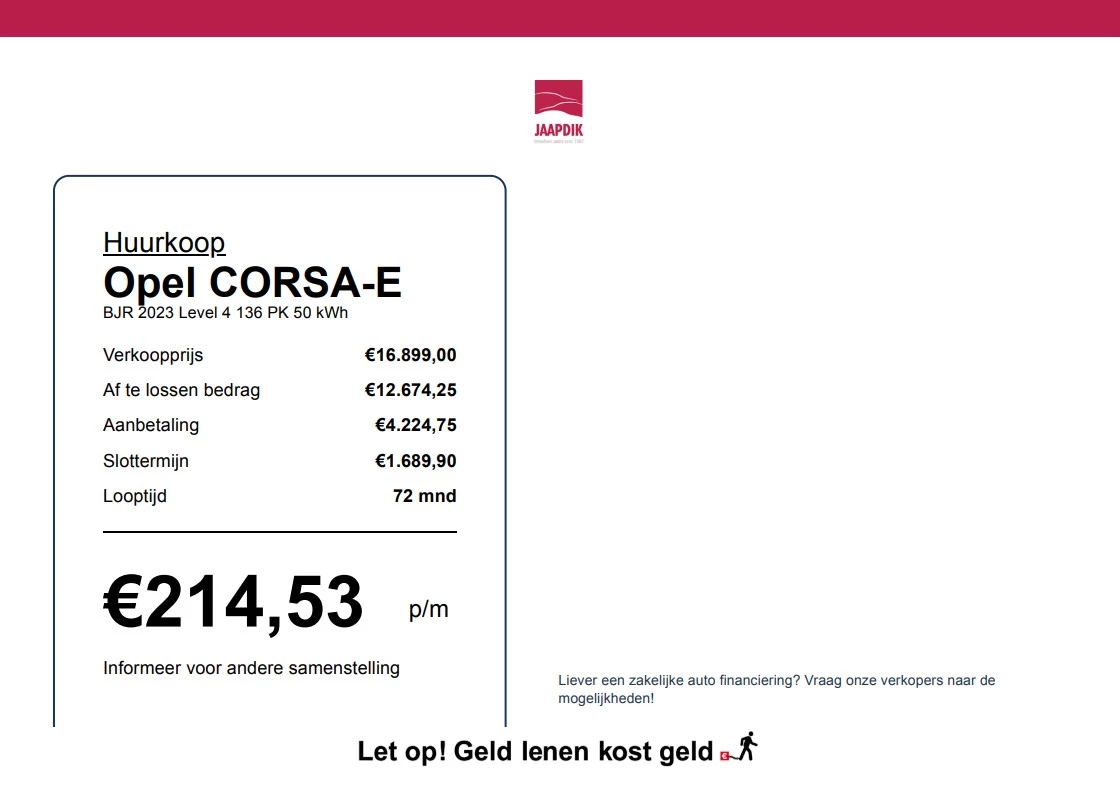 Hoofdafbeelding Opel Corsa-e